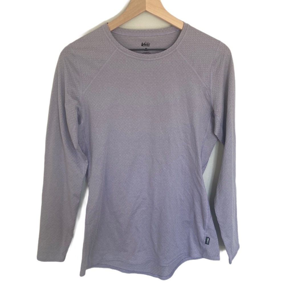 REI Long Sleeve Lavender Top